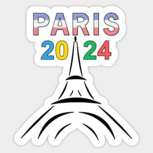 Paris 2024 Games Sticker